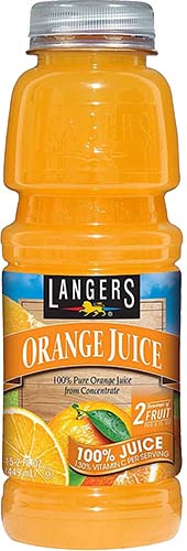Langers Orange Juice 15.2oz